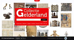Desktop Screenshot of collectiegelderland.nl
